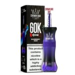 Al Fakher Crown Bar 60k Berry Ice 6mg Disposable Vape