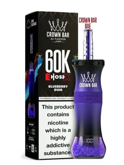 Al Fakher Crown Bar 60k Berry Ice 6mg Disposable Vape