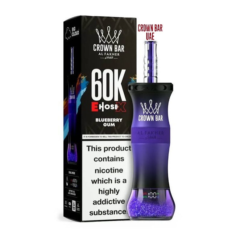 Al Fakher Crown Bar 60k Berry Ice 6mg Disposable Vape