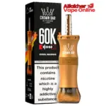 Crown Bar Al Fakher E Hose X 60k Cool Mango 6mg Disposable Vape