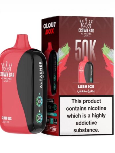 Al Fakher 50K Lush Ice Cloud Box Disposable Vape 6mg | UAE