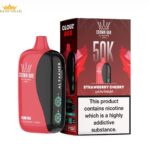 Al Fakher 50K Strawberry Cherry Cloud Box Vape 6mg | UAE