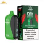 Al Fakher 50K Strawberry Kiwi Cloud Box Vape 6mg | UAE