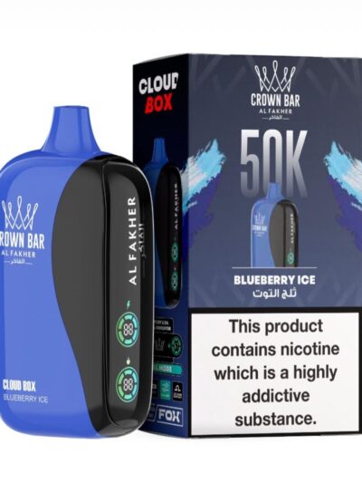 Al Fakher 50K Blueberry Ice Cloud Box Vape 6mg | UAE