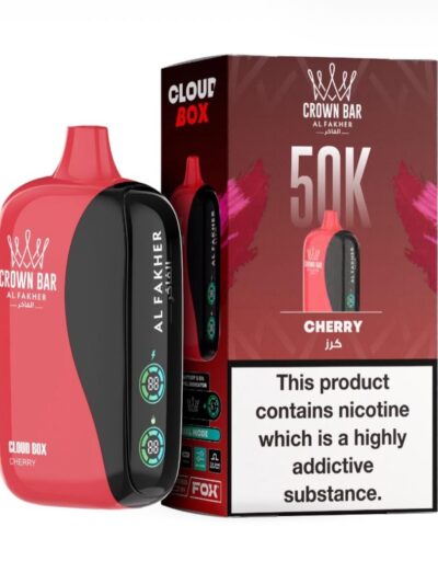 Al Fakher 50K Cherry Cloud Box Vape 6mg | UAE