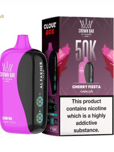 Al Fakher 50K Cherry Fiesta Cloud Box Vape 6mg | UAE