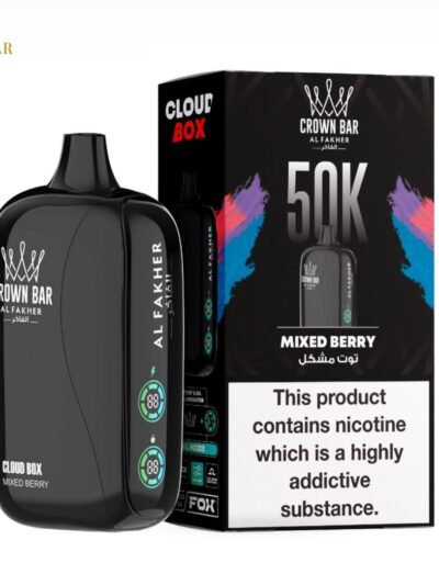 Al Fakher 50K Mixed Berry Cloud Box Vape 6mg | UAE