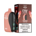 Al Fakher 50K Peach Ice Cloud Box Vape 6mg | UAE
