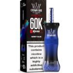 Crown Bar Al Fakher E-Hose X 60K Berry Blue Vape (6mg) | UAE