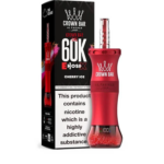 Crown Bar Al Fakher E-Hose X 60K Cherry Ice Vape (6mg) | UAE