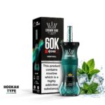 Crown Bar Al Fakher E-Hose X 60K Menthol Vape (6mg) | UAE