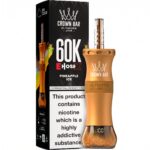 Crown Bar Al Fakher E-Hose X 60K Pineapple Ice Disposable Vape 6mg in UAE