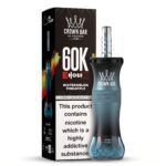 Crown Bar Al Fakher E-Hose X 60K Watermelon Pineapple Disposable Vape 6mg in UAE