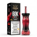 Crown Bar Al Fakher E-Hose X 60K Strawberry Cherry Disposable Vape 6mg in UAE