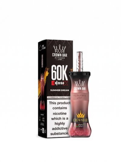 Crown Bar Al Fakher E-Hose X 60K Summer Dream Disposable Vape 6mg in UAE