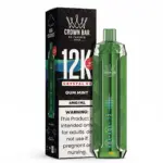 Al Fakher 12000 Puffs Gum Mint V2 Crystal 5mg Disposable Vape in UAE