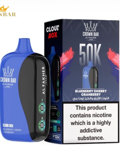 Crown Bar Al Fakher 50K Blueberry Cherry Cranberry | UAE
