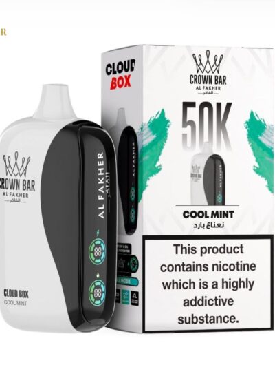 Al Fakher 50K Cool Mint Cloud Box Vape 6mg | UAE